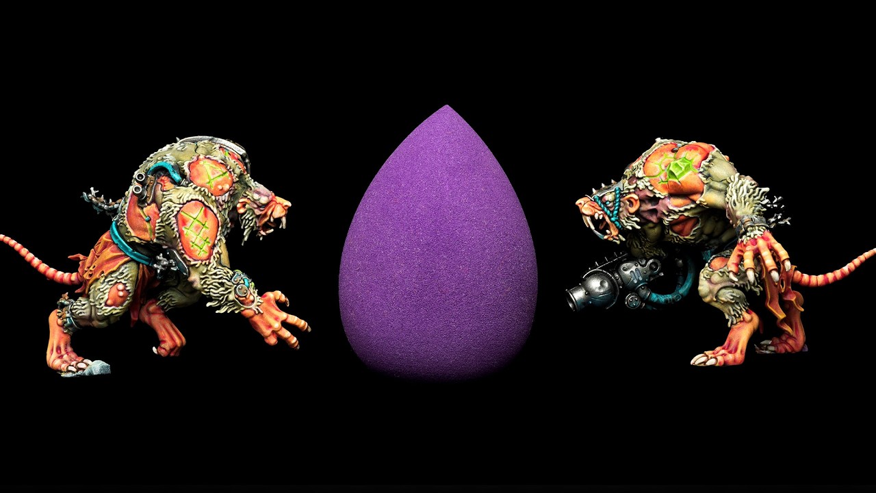 Painting big miniatures is intimidating - no more