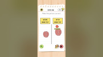 brain test 4 level 298 gameplay walkthrough Solution