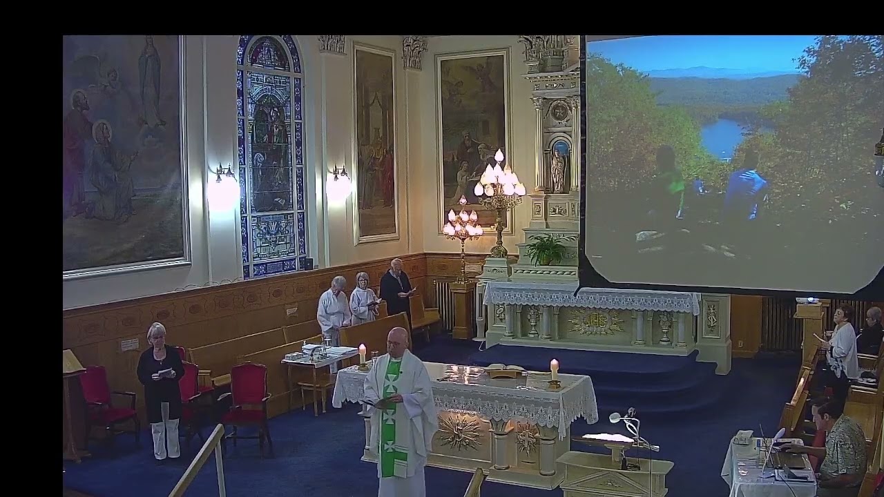 #MESSE CÉLÉBRÉE DIMANCHE, LE 13 SEPTEMBRE À L'ÉGLISE #SAINTE-ANNE DU #DIOCÈSE DE #CHICOUTIMI