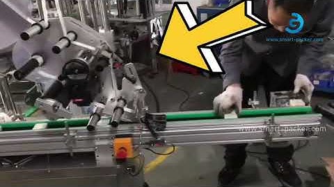 Automatic top bottom soap bar carton labeling machine with smart upside down reverse device