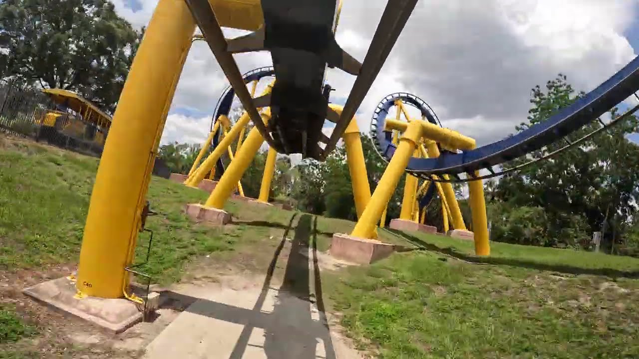Montu Front POV Busch Gardens Tampa Bay