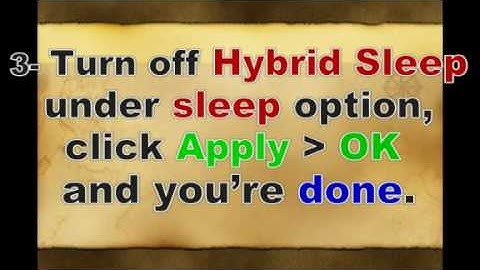 How To Make Hibernate In Windows 7