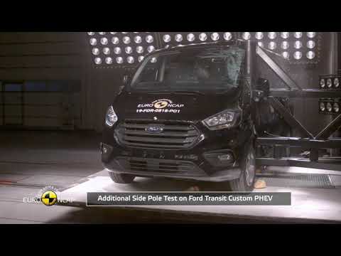 FORD TRANSIT CUSTOM CRASH TEST CARS