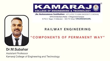 Exploring the Components of Permanent Way in Railway Engineering