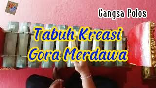 Belajar Tabuh Kreasi Gora Merdawa  Gangsa Polos