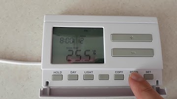 Настройка, програмування терморегулятора (термостата) Computherm Q7