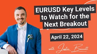 EURUSD Key Levels to Watch for the Next Breakout (April 22, 2024)