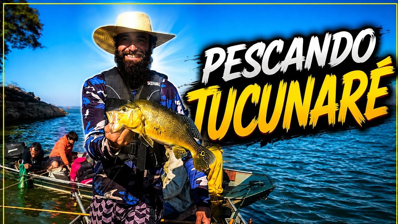 PESCANDO TUCUNARÉ EM GUARACI SERÁ QUE DEU BOM