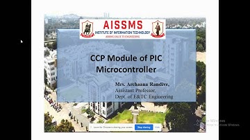 CCP Module of PIC
