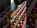 4-linked wooden wave marble run asmr①#marblerun