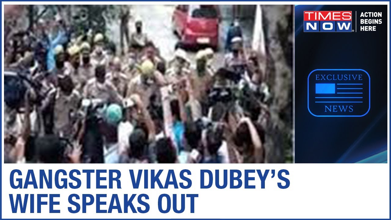 Vikas Dubeys wife applauds Uttar Pradesh Police says Gangster deserved this end