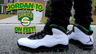 jordan 10 seattle on feet