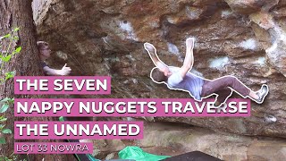 Bouldering at Lot 33 in Nowra! 🏎️😎 The Seven, Nappy Nuggets Traverse, The Unnamed.