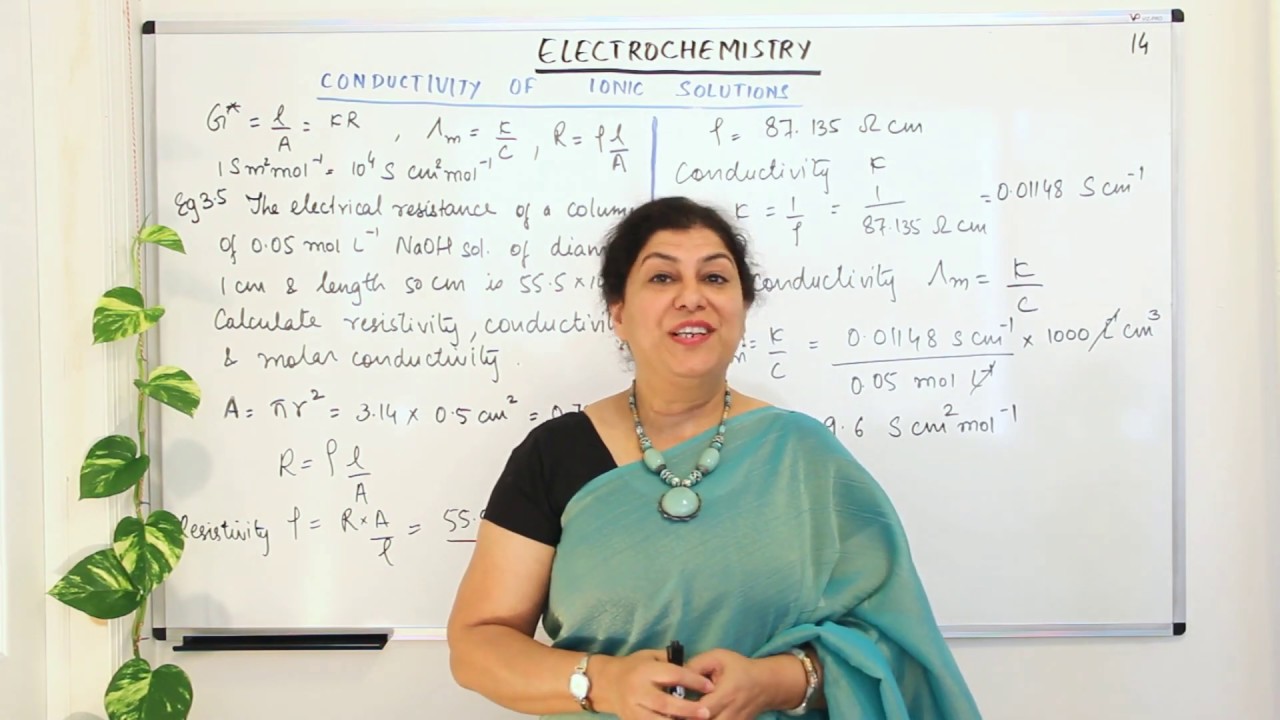 Conductivity of Ionic Solutions -Practice Problems - Electrochemistry (Part 14)