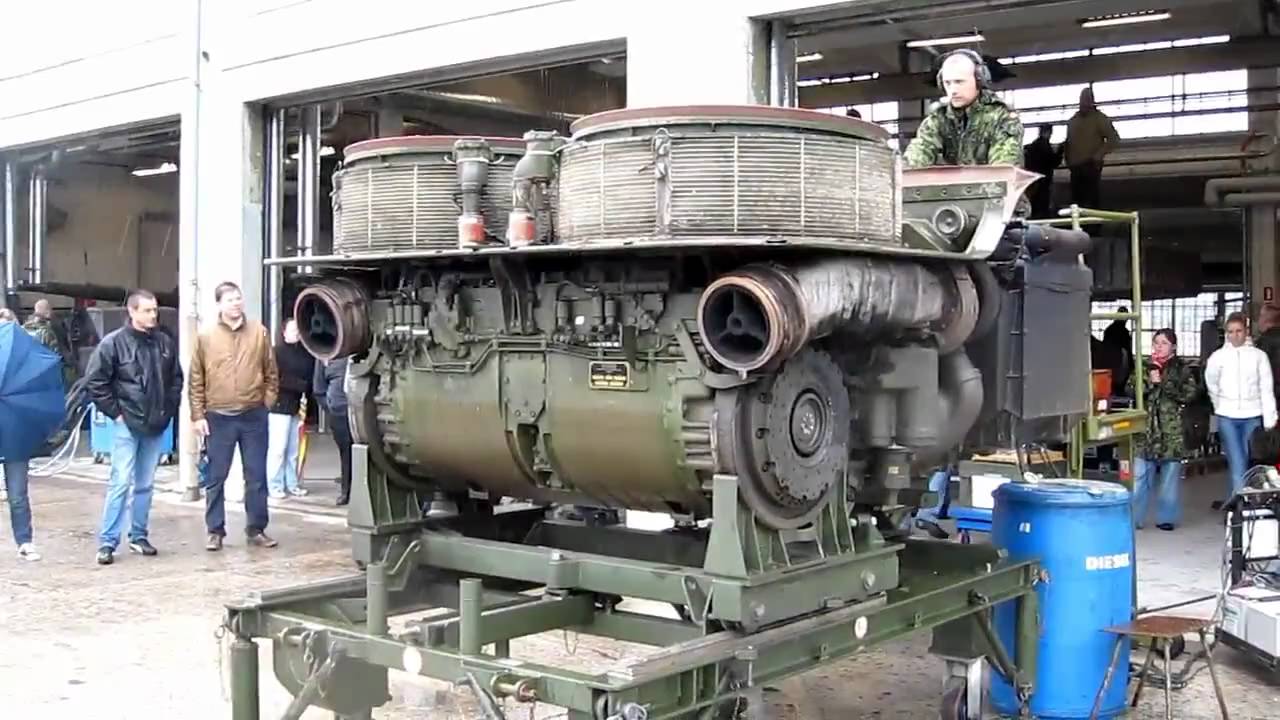 Leopard 2 Engine Youtube