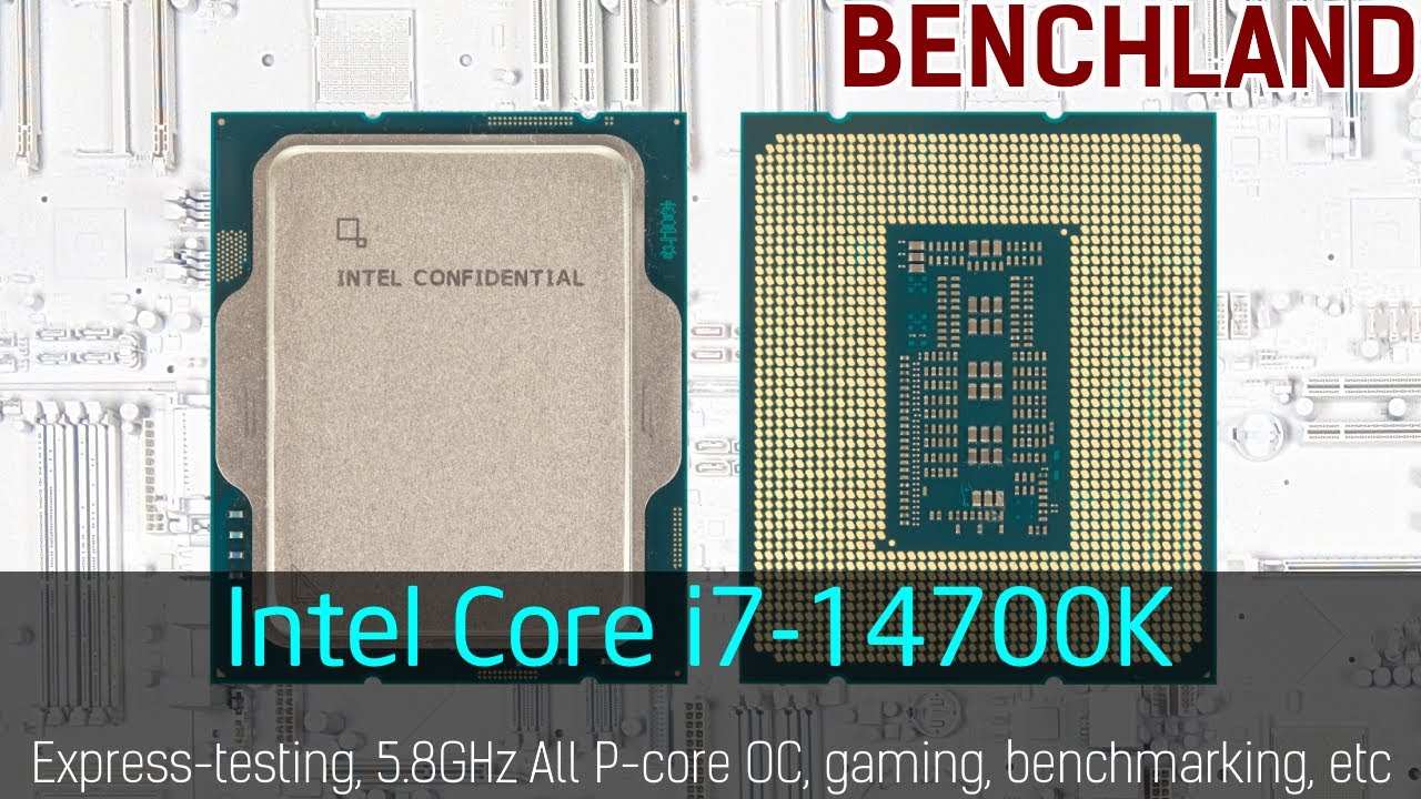 Intel Core i7-14700K Processor - Benchmarks and Specs