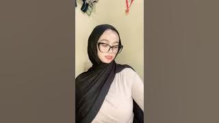 BIGO LIVE HIJAB HALU BAR BAR ❗ JILBAB HITAM BAJU TRANSPARAN LIVE BAR BAR