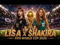LISA x SHAKIRA 🔥 FIFA WORLD CUP 2026 | Ultimate Football Anthem & Stadium Vibes