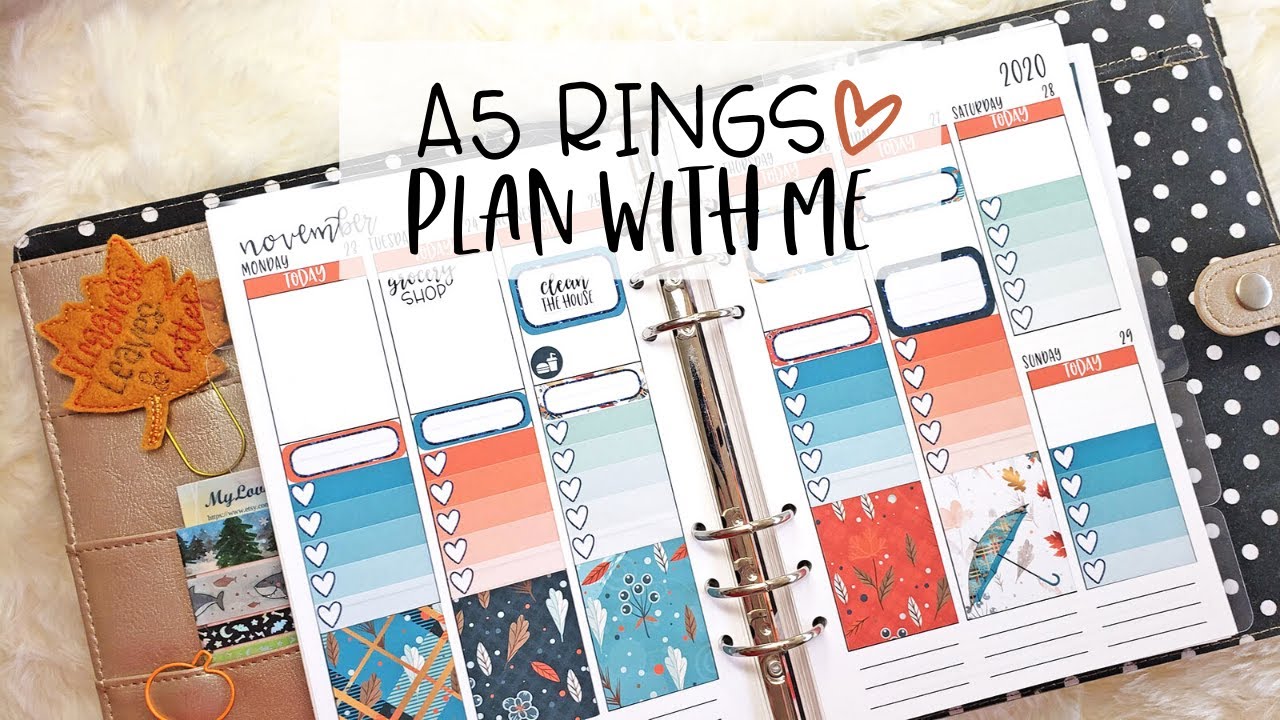 A5 Plan With Me | November 2020
