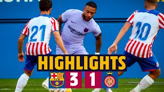 HIGHLIGHTS | Barça 3-1 Girona (MEMPHIS' DEBUT FOR BARÇA!) 🦁