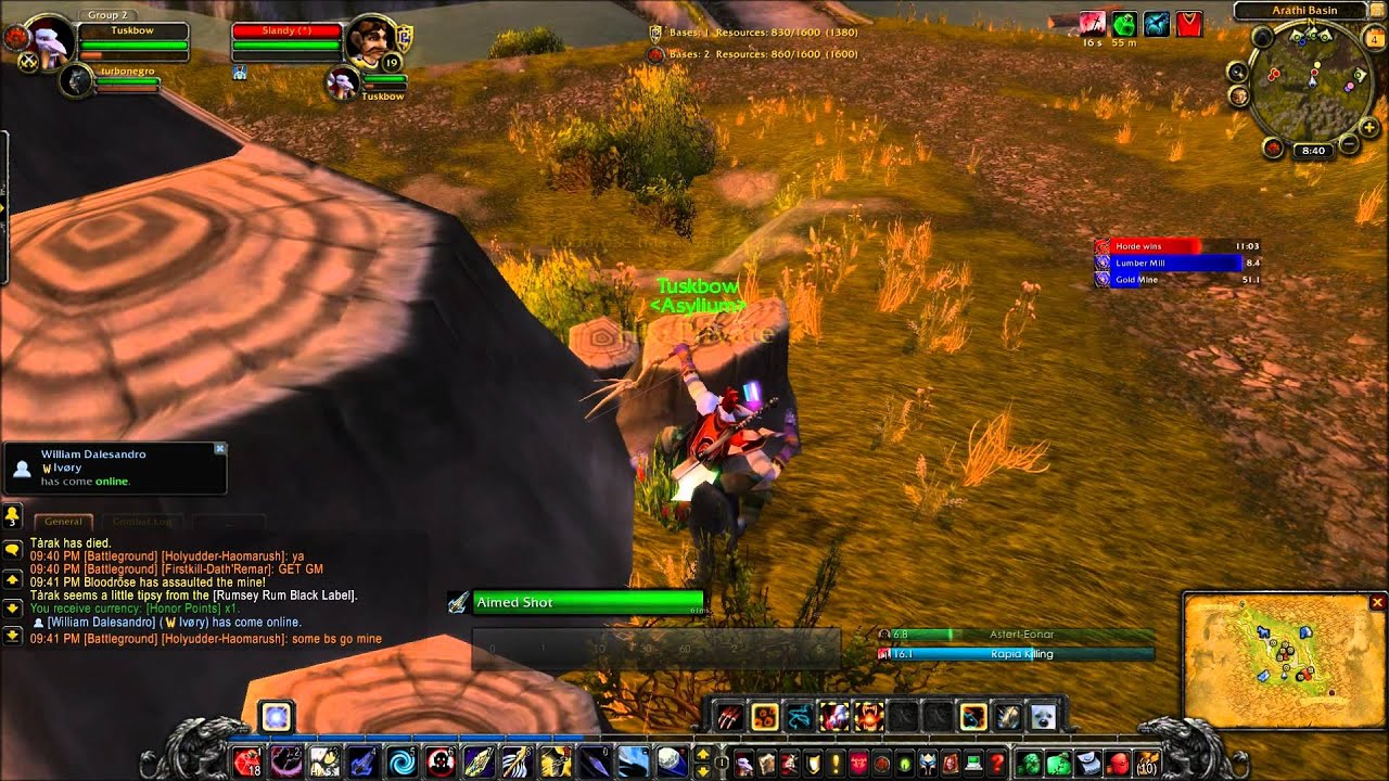 LVL 19 twink troll hunter 1 shot