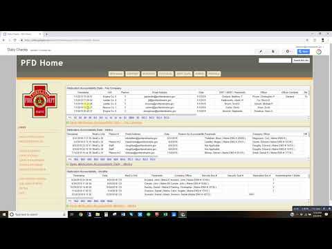 PFD Form Portals