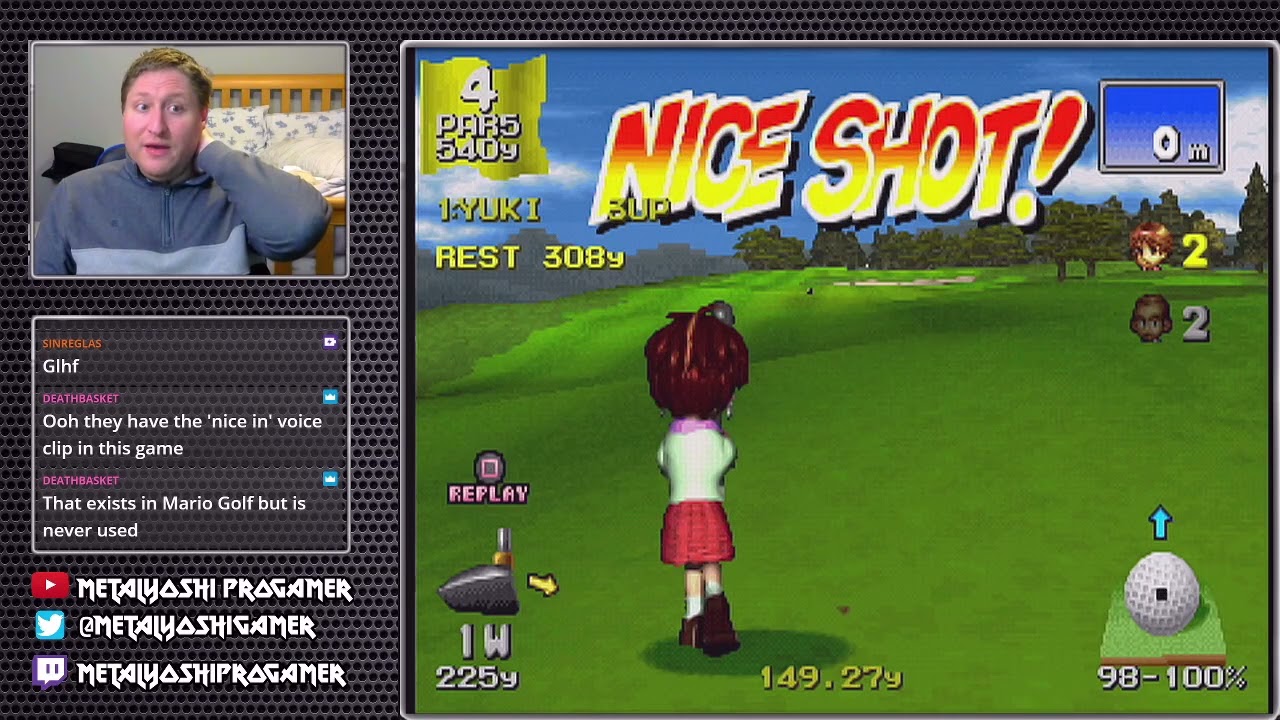 Let's Play Hot Shots Golf Part 4: Sam or Simian?