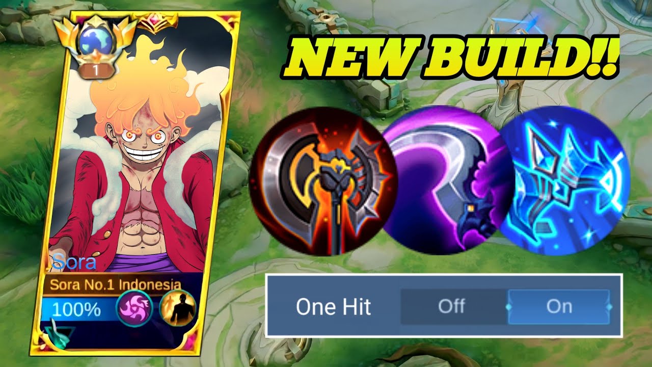 TOP GLOBAL SORA, NEW GLOBAL BUILD IS HEREEE🔥 (MUST TRY) | MLBB