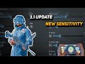 zero recoil sensitivity 3.1 update || bgmi new sensitivity