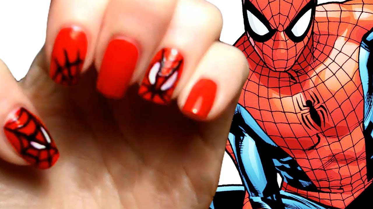 20 top Spiderman Nail Art with Masks ideas in 2024