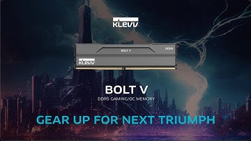 KLEVV BOLT V DDR5 Memory – Gear Up for Next Triumph