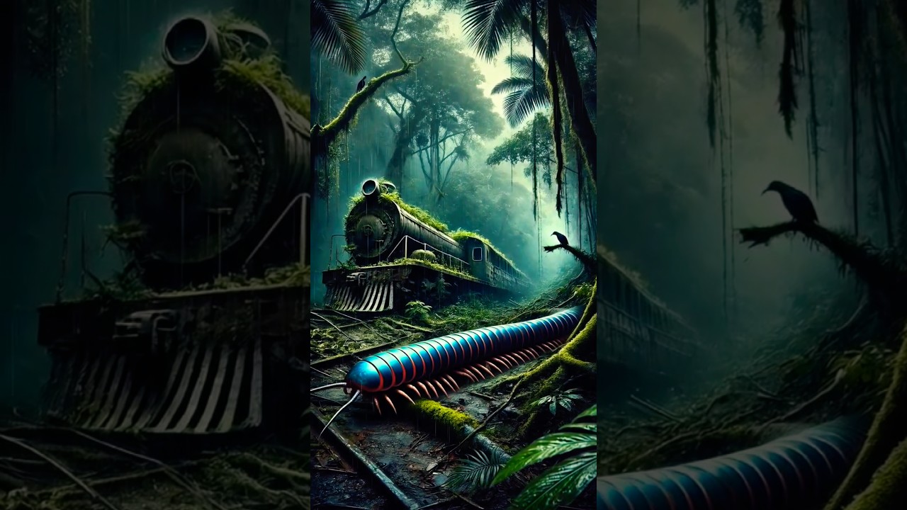 Amazon Jungle Mein Alien Jaise Millipede 