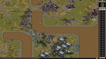 red alert 2 - oil in center (8 players free for all)