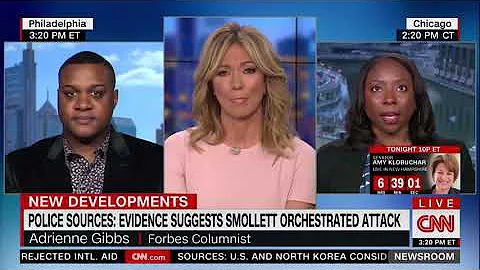 Ernest Owens on CNN Discussing Jussie Smollett Hat...