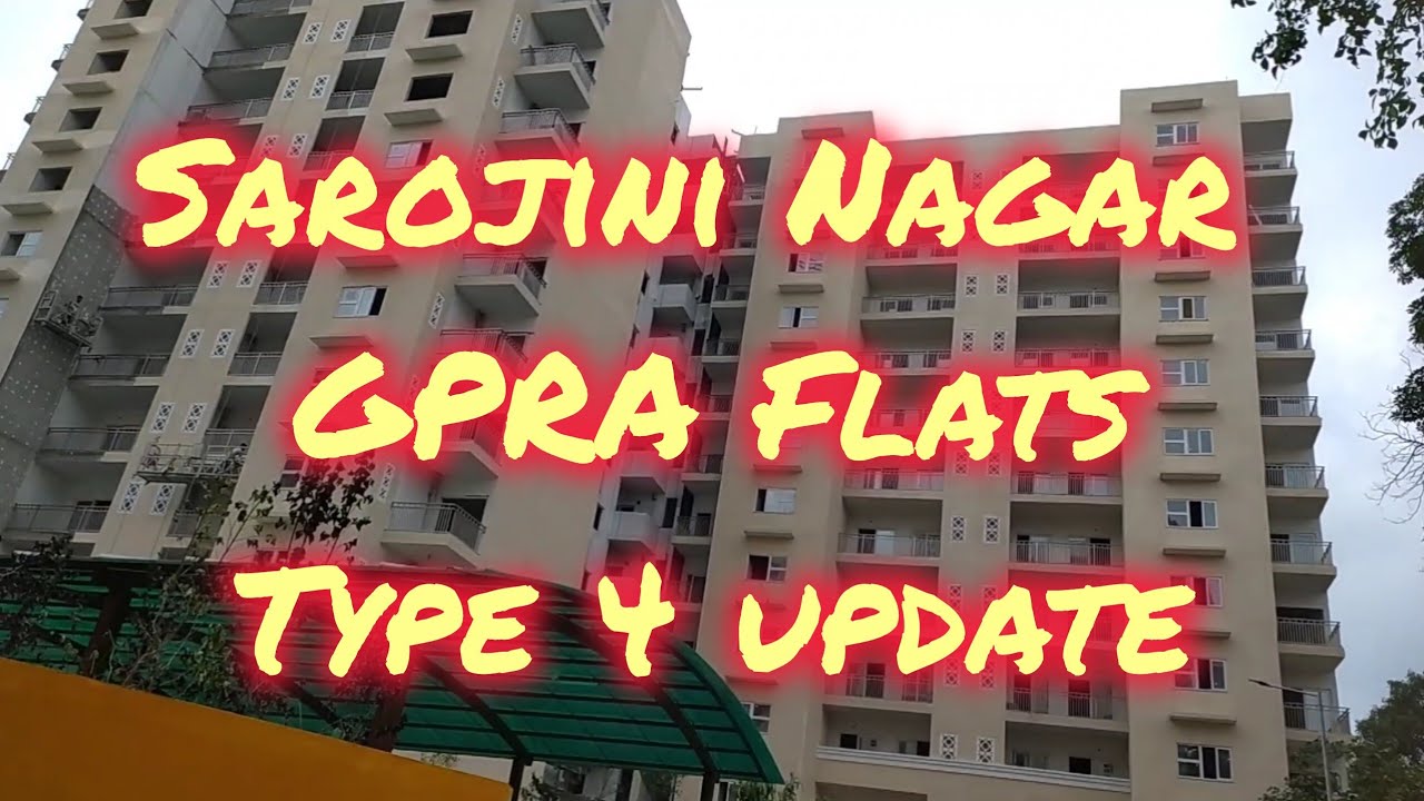 Sarojini Nagar GPRA New Type 4 Flats / Sarojini Nagar Redevelopment
