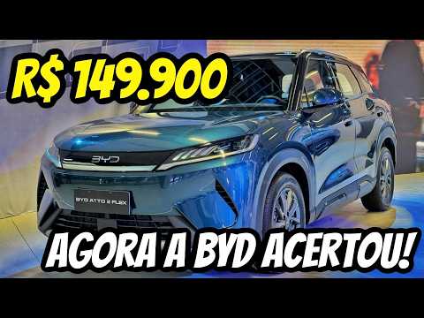 NEW BYD ATTO 2 - R$ 149,990 AND IT GOES 1,000 KM ON A TANK!