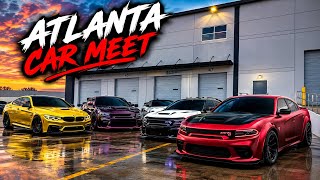 HELLCAT CHARGERS & BMW F82 M4 GO TO EARLY MORNING CAR SHOW