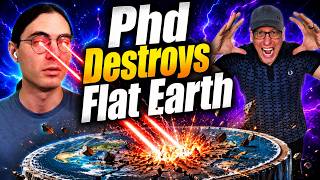 Dr Blitz DESTROYS A Flat Earther In Debate!