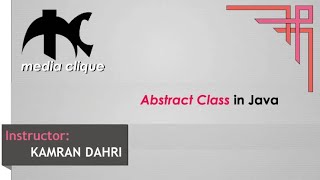 25 Abstract Class in Java