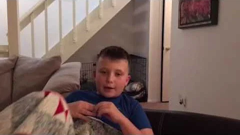 Carter's popcorn thank you video