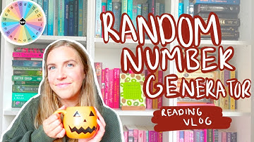 Random Number Generator Chooses How Long I Read | Reading Vlog 🍁