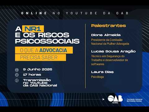 A NR1 e os Riscos Psicossociais - O que a advocacia precisa saber