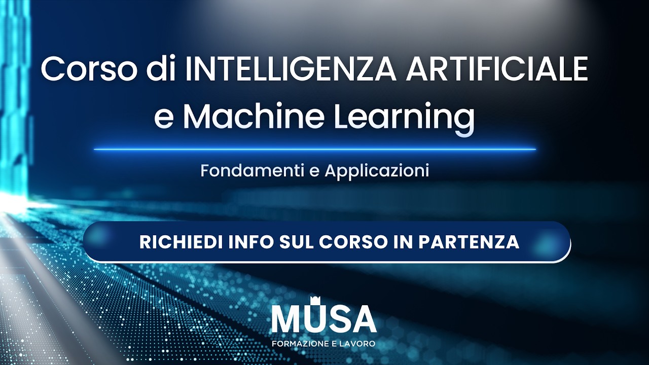Introduzione al corso di Intelligenza Artificiale e Machine Learning ...
