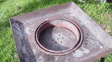 Ultra portable forge DIY