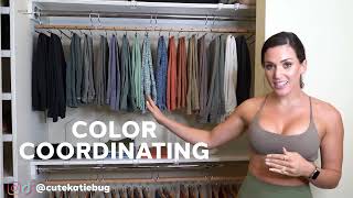 How I Organized My Activewear – a fit girl's DREAM CLOSET! (all details included) by Katie Corio 14,065 views 1 year ago 4 minutes, 22 seconds