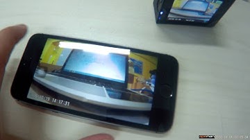 APEMAN A70 action camera connect with iPhone