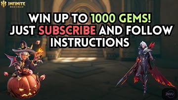 Win 1000 gems in the Gems Giveaway Event! | [Infinite Magicraid]