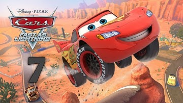 CARS: FAST AS LIGHTNING | Walkthrough Gameplay - Part 7 | DrgameR