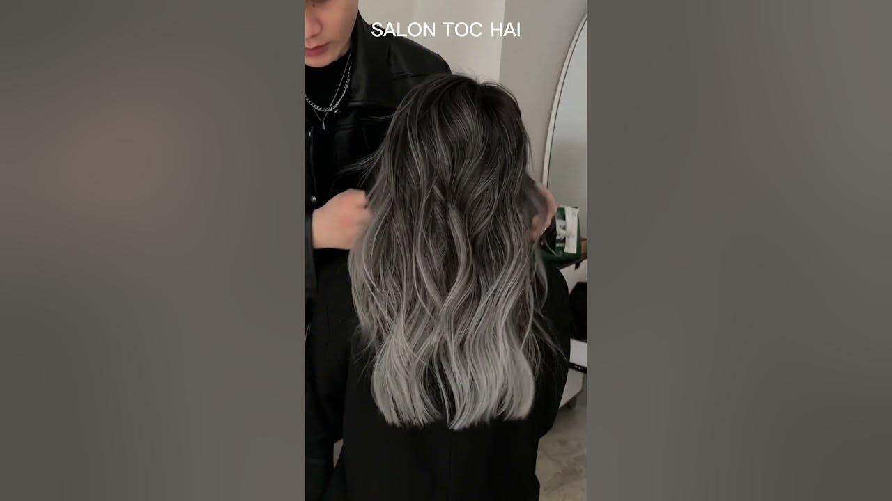 MẦU KHÓI HOT TREND 2025 HAIR COLOR ASH BALAYAGE YouTube