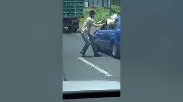 clip hai huoc vui nhon trieu vew | P715 Chú Vịt Đột Ngột Đổi xe Trên Xa Lộ  #shorts